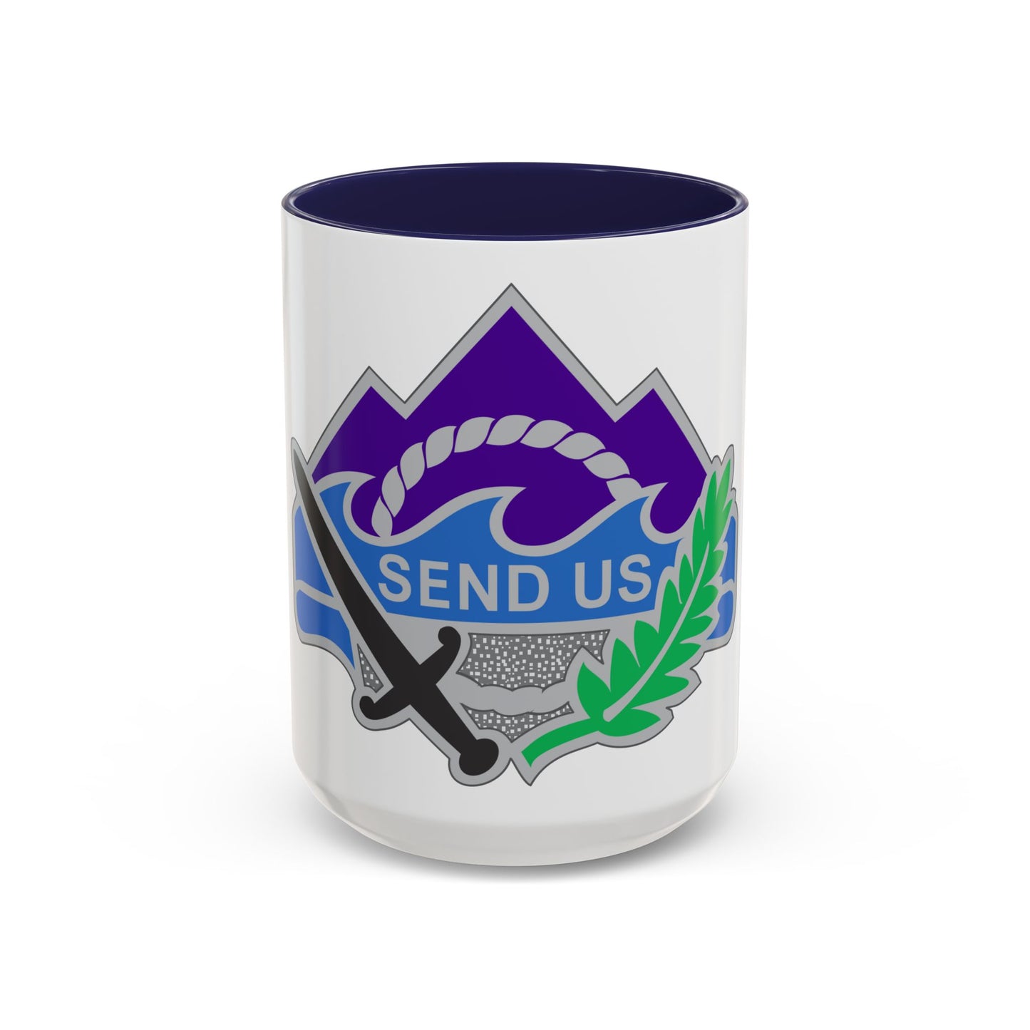 350 Civil Affairs Command 2 (U.S. Army) Accent Coffee Mug