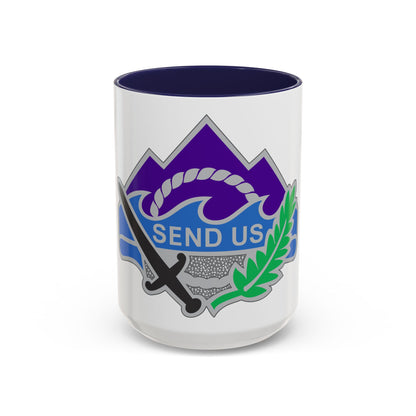 350 Civil Affairs Command 2 (U.S. Army) Accent Coffee Mug