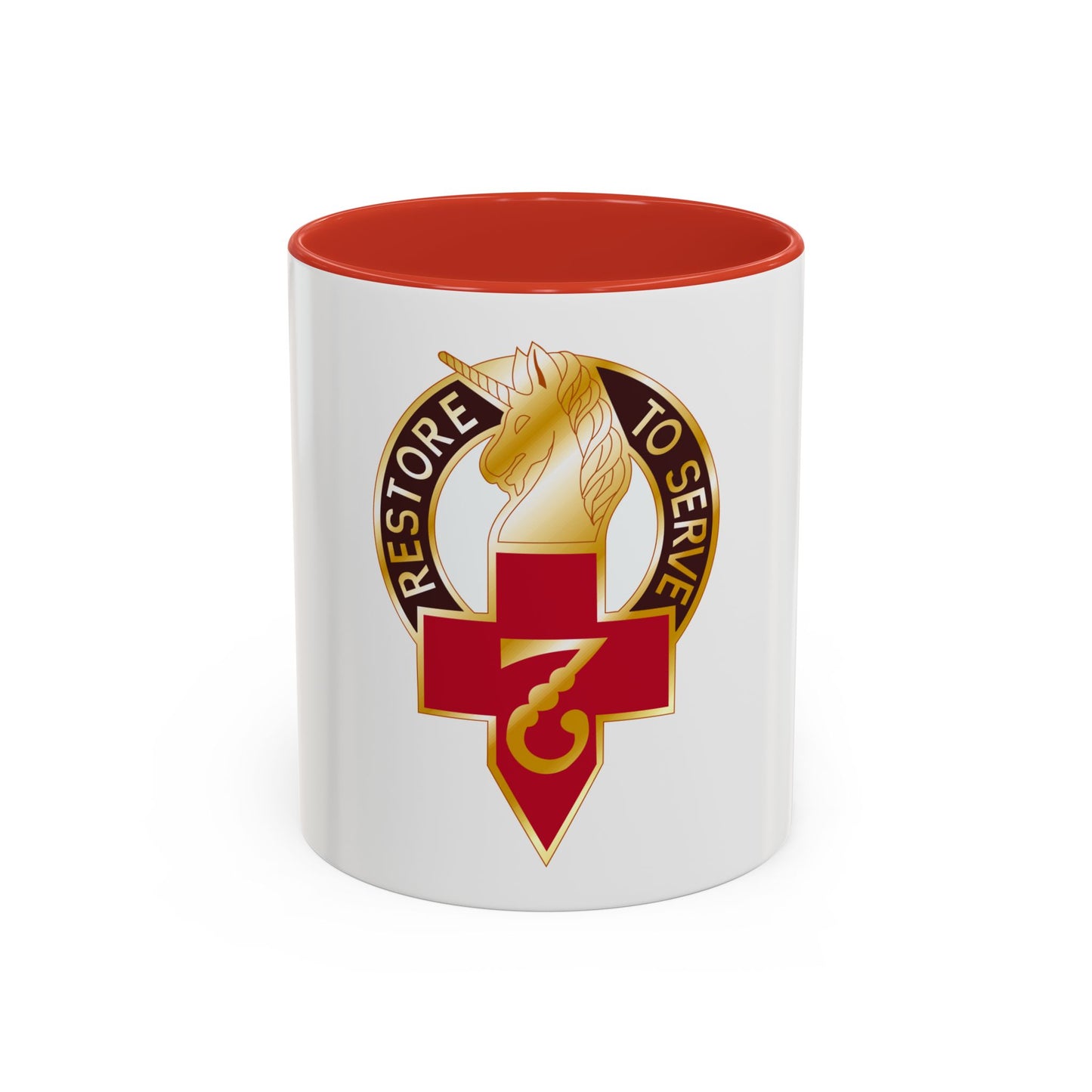 807 Surgical Hospital (U.S. Army) Accent Coffee Mug