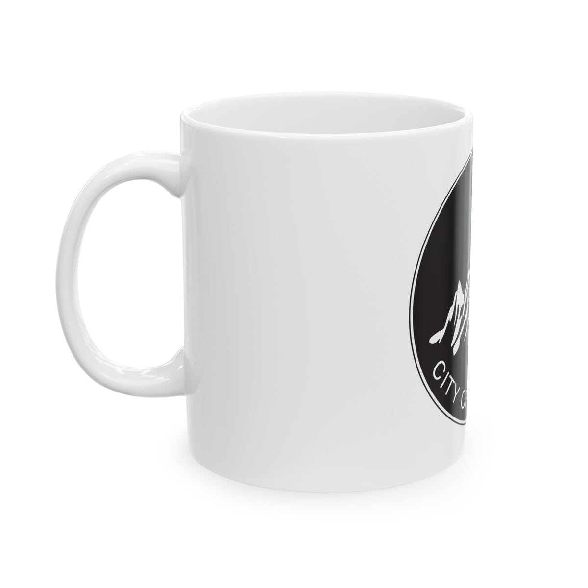 Seal of Boulder Colorado - White Coffee Mug