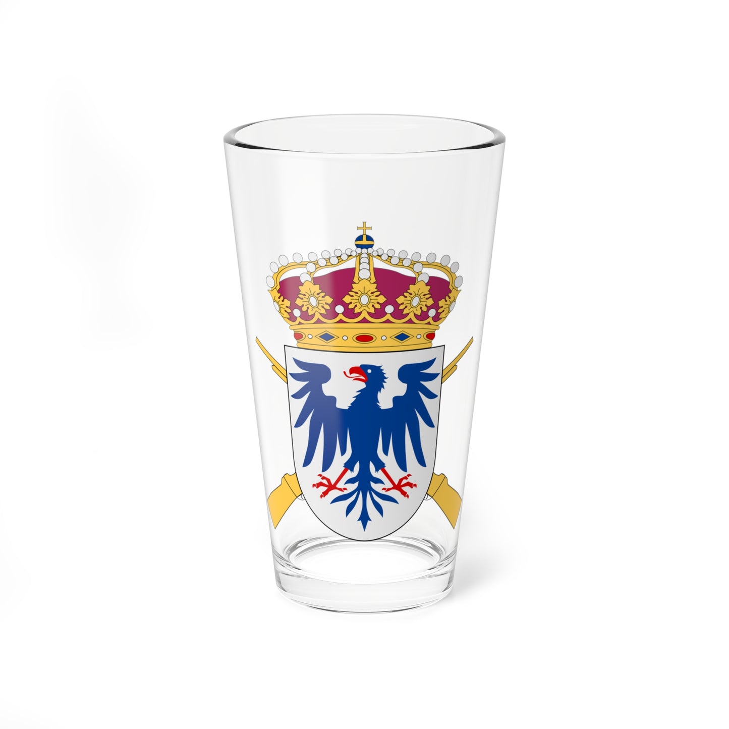 Värmlandsbrigaden vapen (Sweden) (Coat of Arms) Pint Glass 16oz