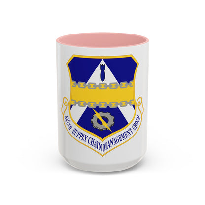 448th Supply Chain Management Group (U.S. Air Force) Accent Coffee Mug