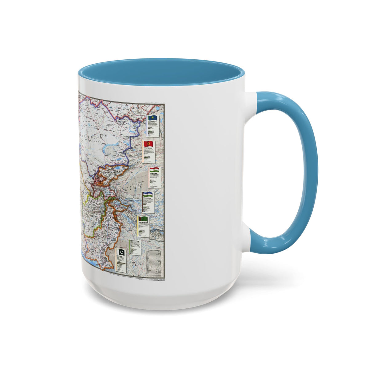 Caspian Region- Promise and Peril (1999) (Map) Accent Coffee Mug