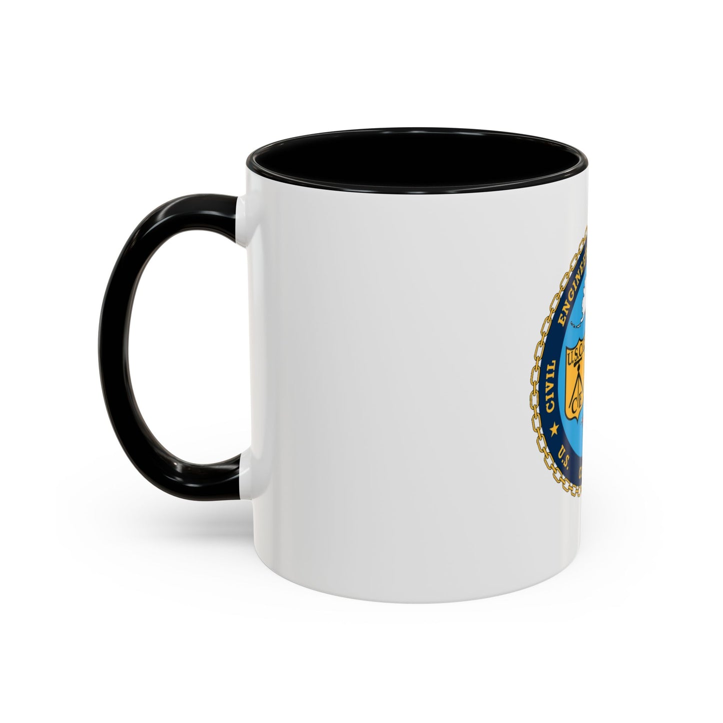 USCG Civil Eng Unit Oakland (U.S. Coast Guard) Accent Coffee Mug