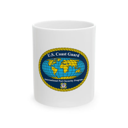 International Port Security Program USCG (U.S. Coast Guard) White Coffee Mug