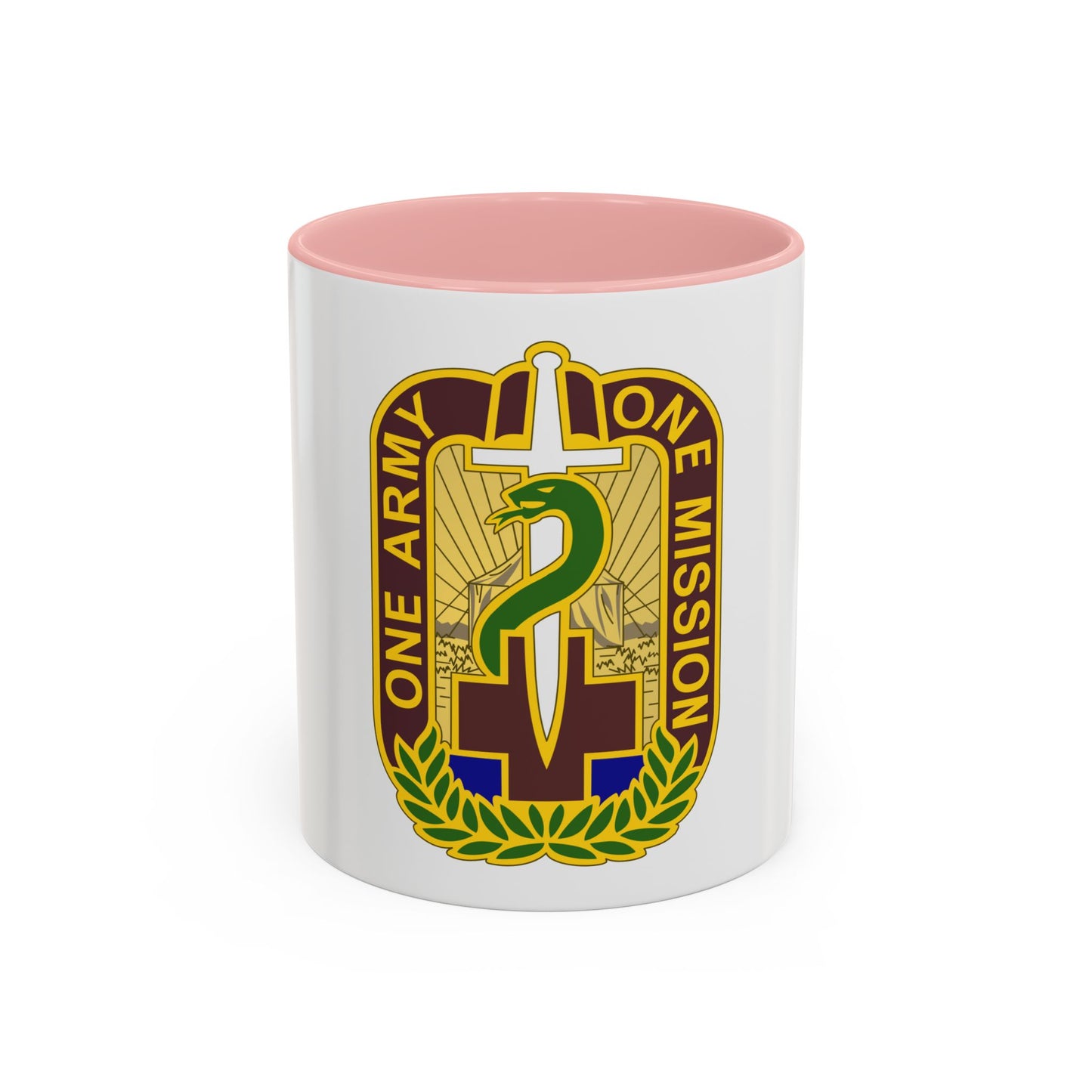 348 Field Hospital (U.S. Army) Accent Coffee Mug