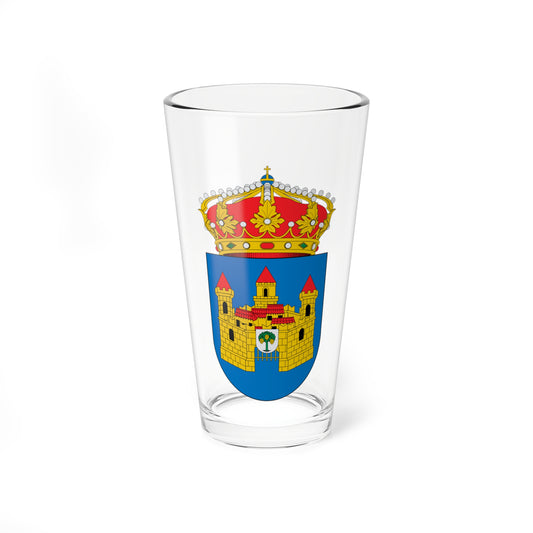 Escudo de Autilla del Pino (Spain) (Coat of Arms) Pint Glass 16oz