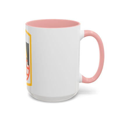 11th Signal Brigade (U.S. Army) Accent Coffee Mug