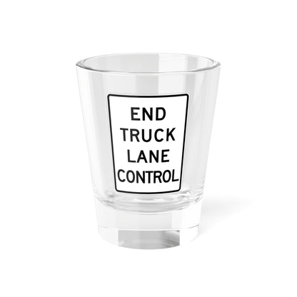 MUTCD-CA R53E (California) (Road Sign) Shot Glass 1.5oz