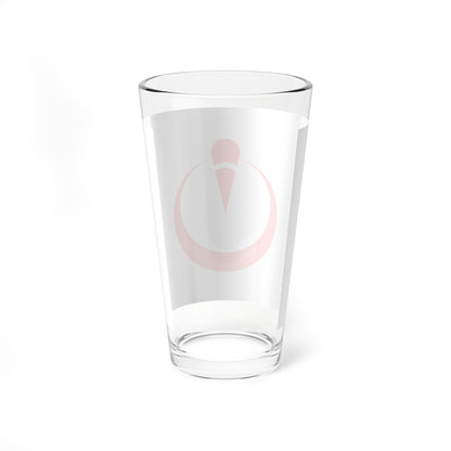 Flag of Manazuru Kanagawa (Japan) Pint Glass 16oz
