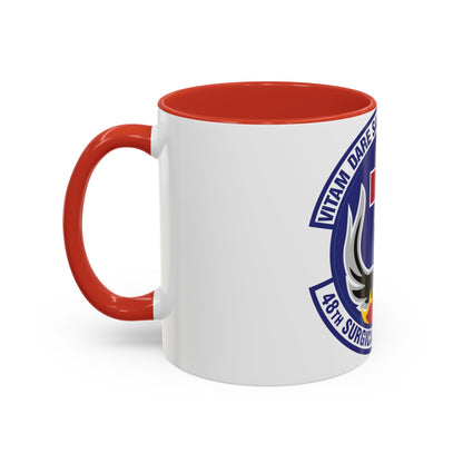 48th Surgical Operations Squadron (U.S. Air Force) Accent Coffee Mug