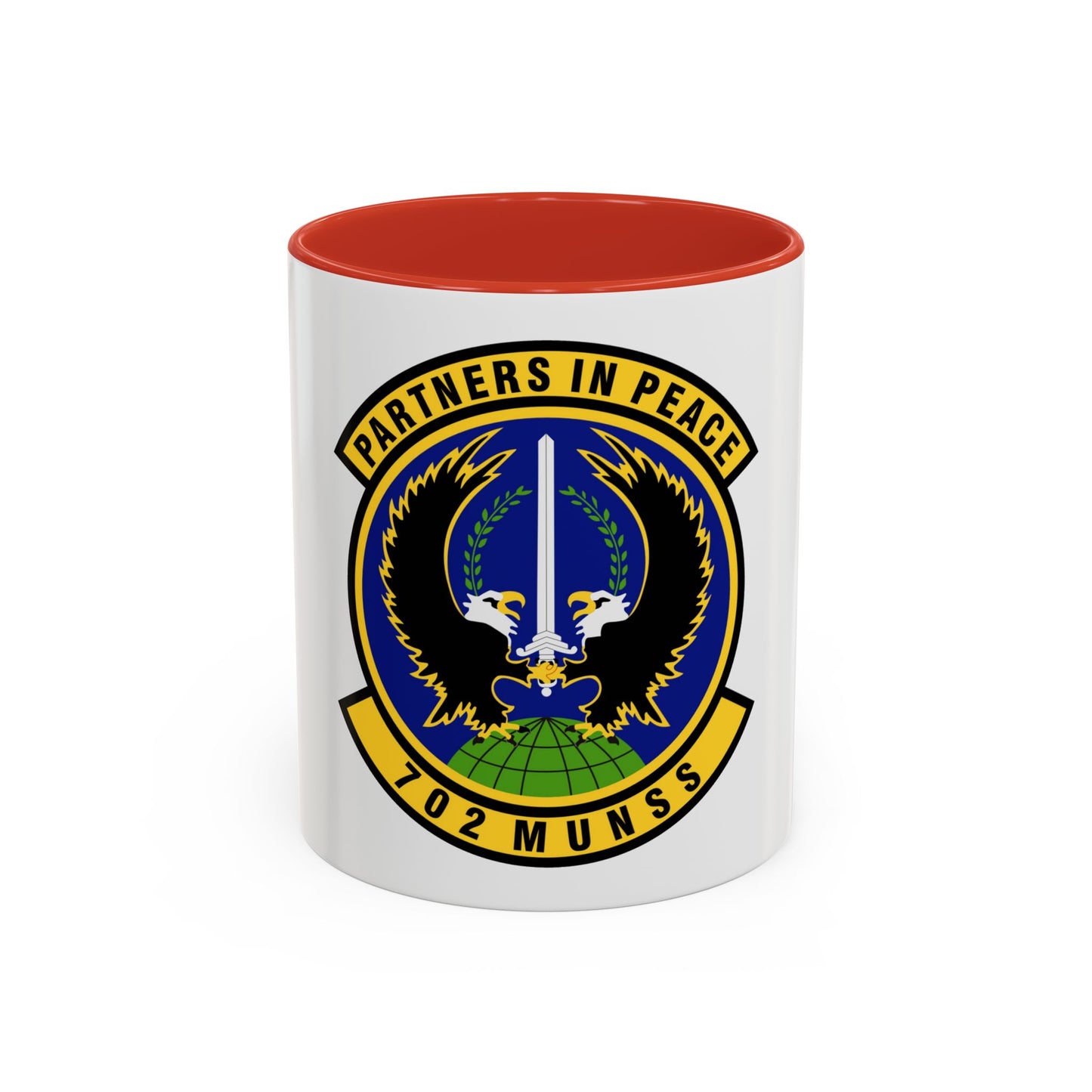 702d Munitions Support Squadron (U.S. Air Force) Accent Coffee Mug