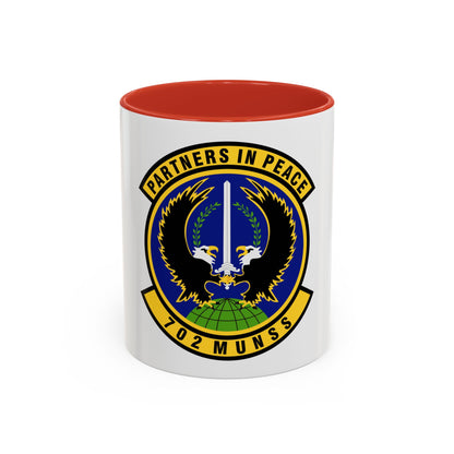 702d Munitions Support Squadron (U.S. Air Force) Accent Coffee Mug