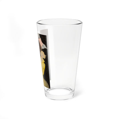 In the Rain, Golden Book cover, April 1928 - Pint Glass 16oz