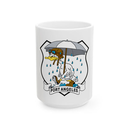 USCG Air Station Port Angeles PAAS (U.S. Coast Guard) White Coffee Mug