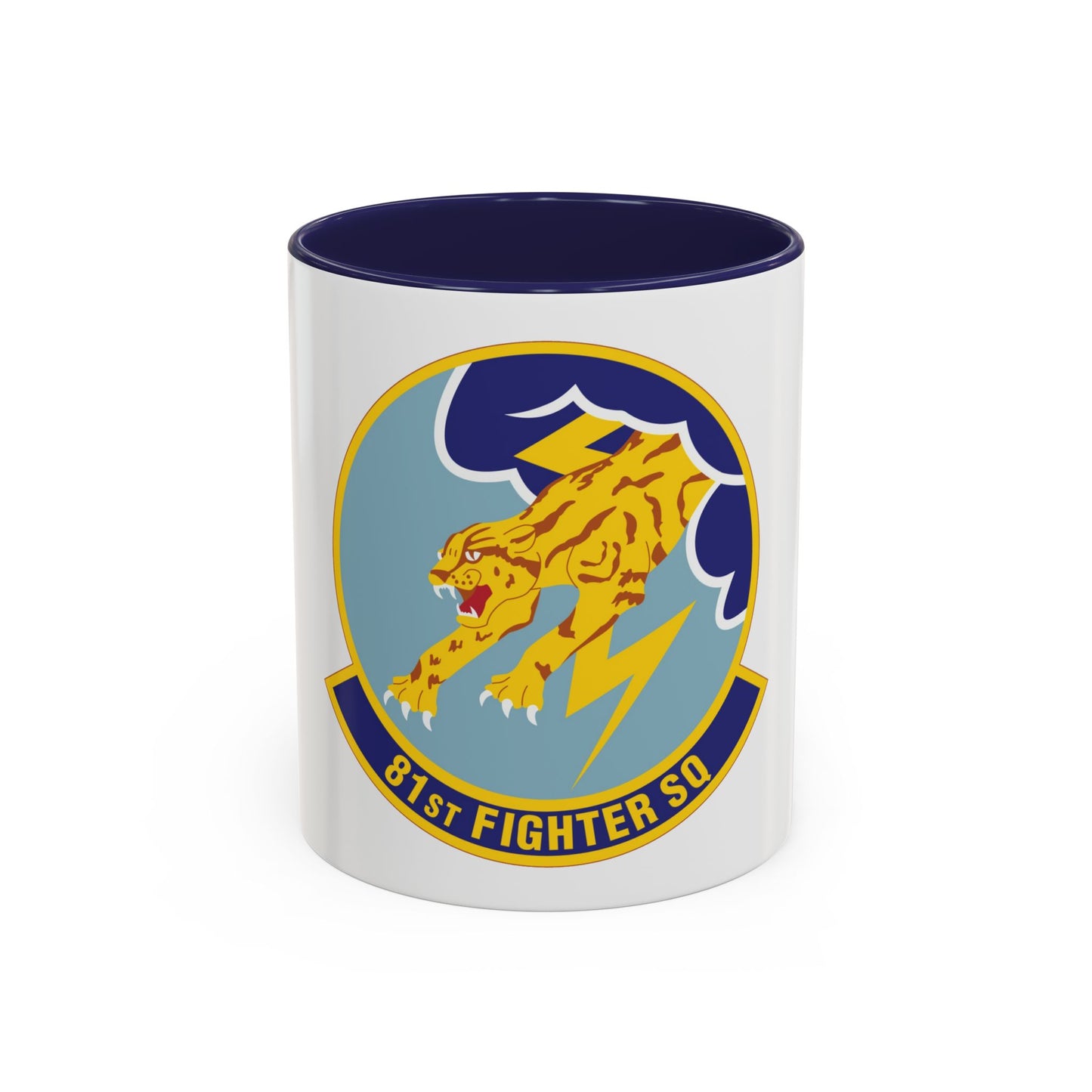 81st Fighter Squadron (U.S. Air Force) Accent Coffee Mug