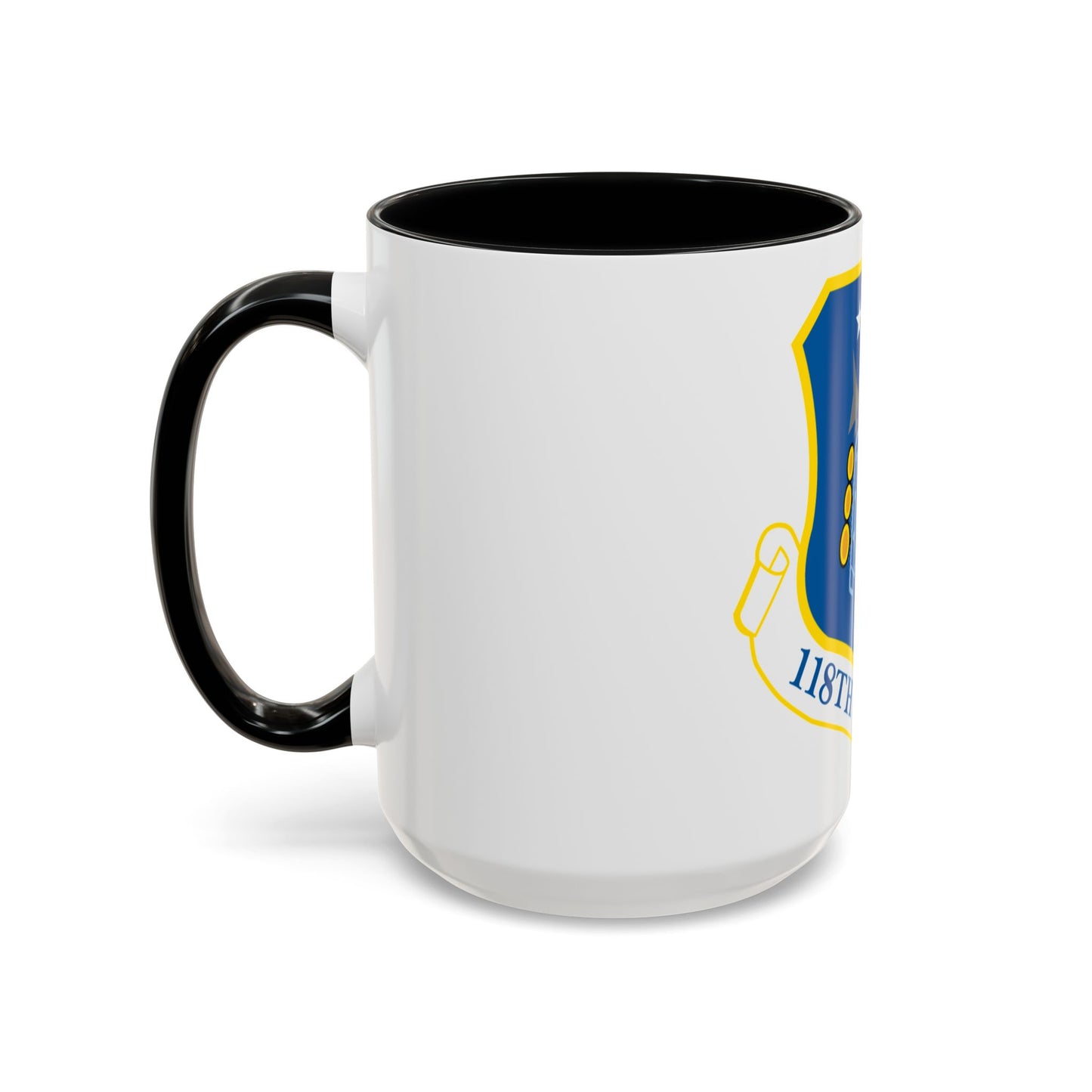 118th Wing ANG (U.S. Air Force) Accent Coffee Mug