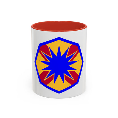 13th Sustainment Command Expeditionary (U.S. Army) Accent Coffee Mug