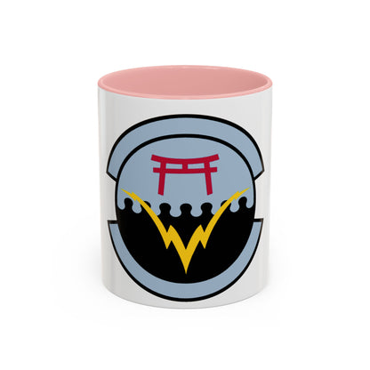 374 Communications Squadron PACAF (U.S. Air Force) Accent Coffee Mug