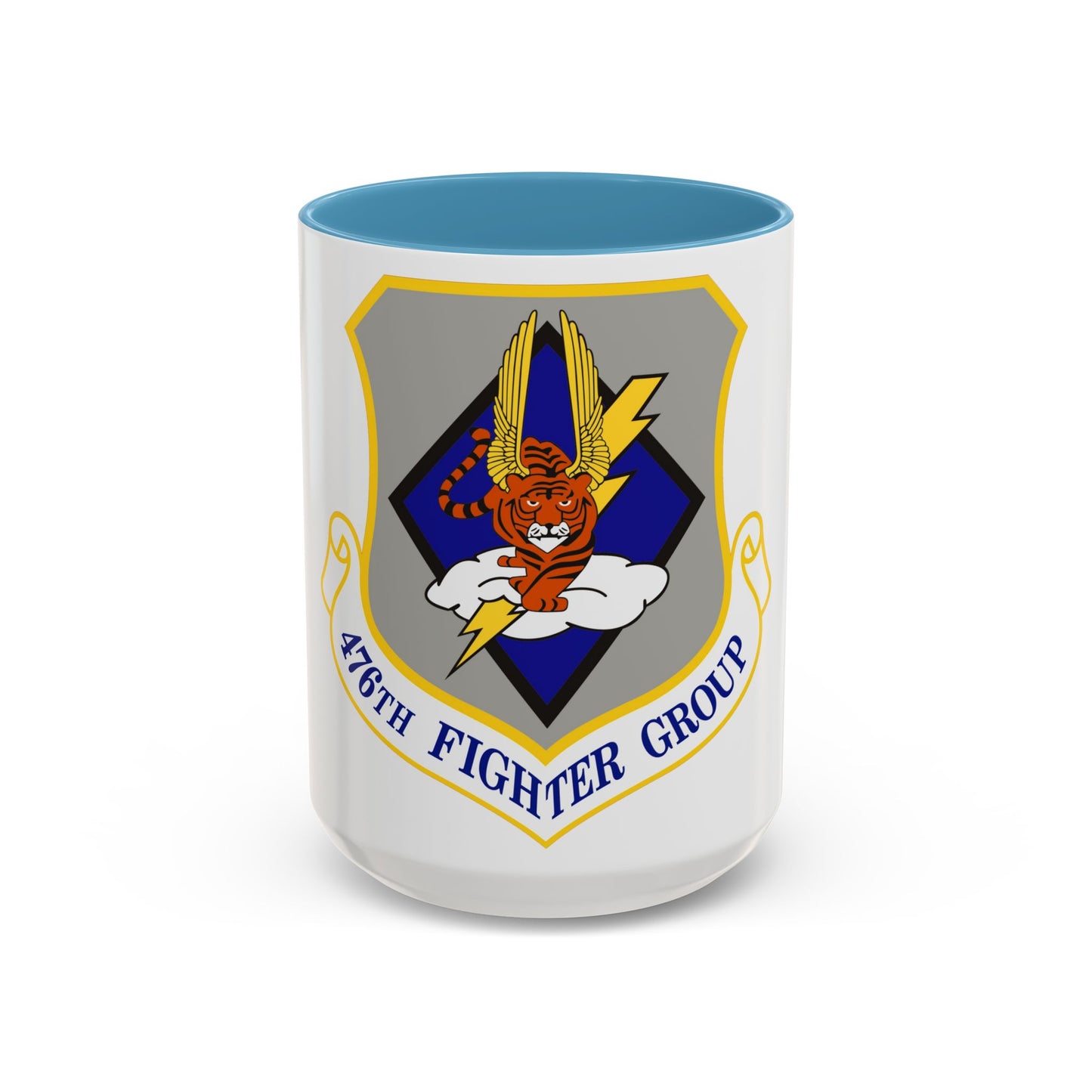 476 Fighter Group AFRC (U.S. Air Force) Accent Coffee Mug