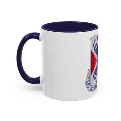 877 Engineer Battalion (U.S. Army) Accent Coffee Mug