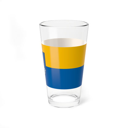 Flag of Puspokmolnari (Hungary) Pint Glass 16oz