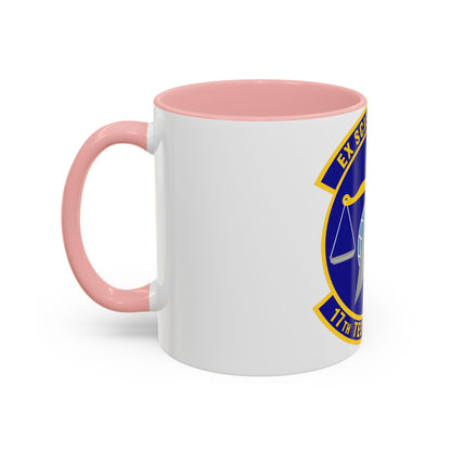 17th Test Squadron (U.S. Air Force) Accent Coffee Mug