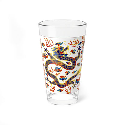 Plain White Banner (China) Pint Glass 16oz