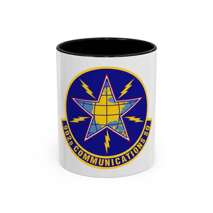 902d Communications Squadron (U.S. Air Force) Accent Coffee Mug