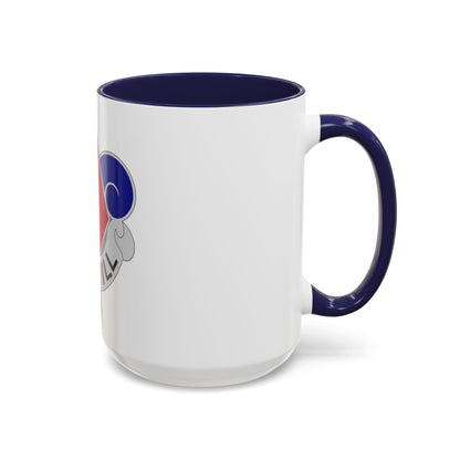 5th Infantry Division (U.S. Army) Accent Coffee Mug