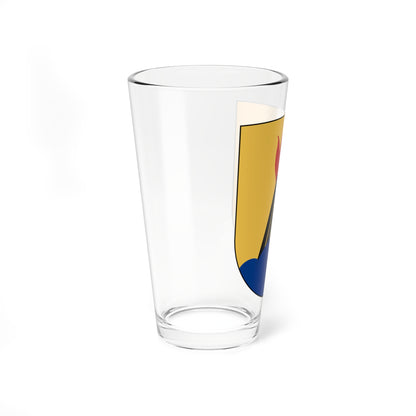 Huddinge kommunvapen Ell 2013 (Sweden) (Coat of Arms) Pint Glass 16oz