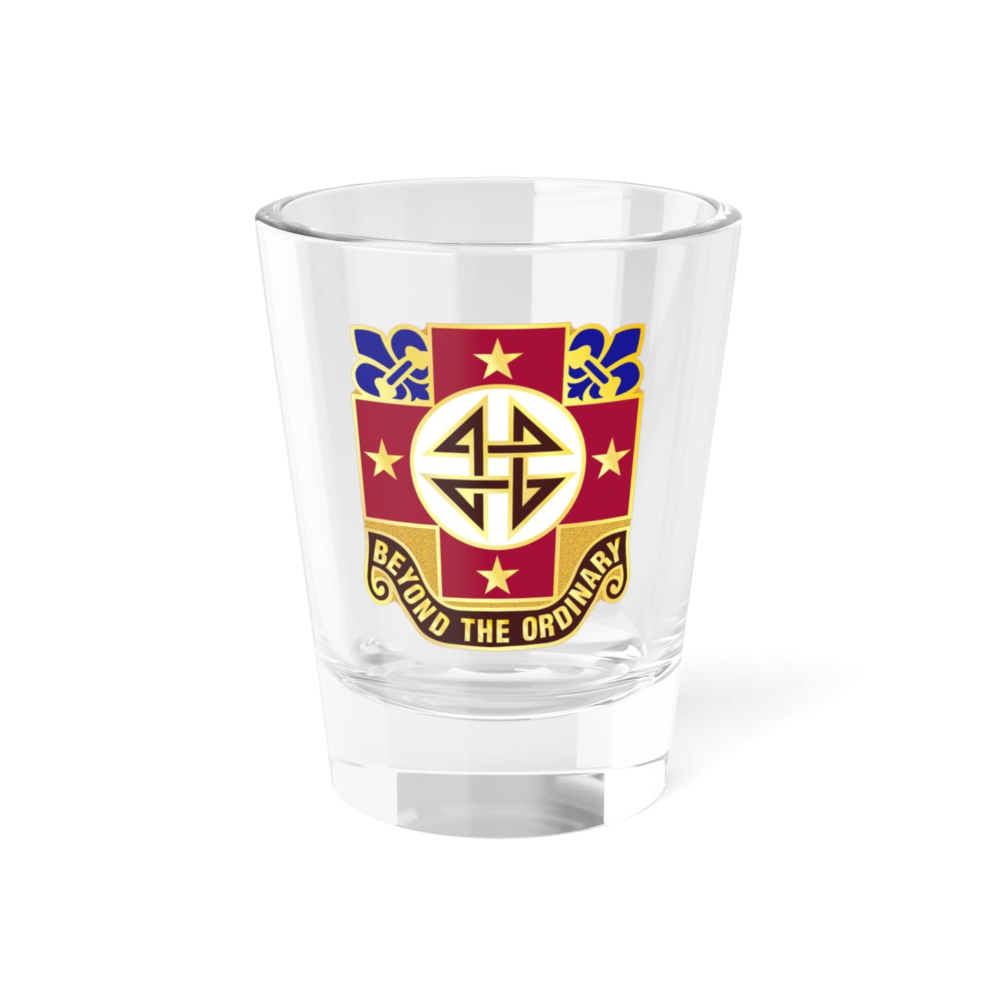 4 Evacuation Hospital (U.S. Army) Shot Glass 1.5oz