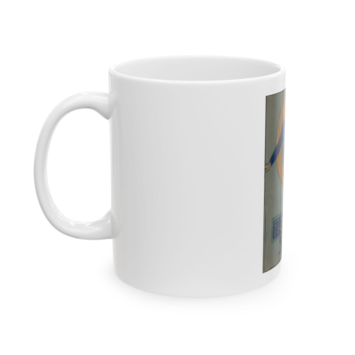 Football, 1910 - White Coffee Mug