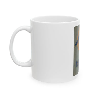 Football, 1910 - White Coffee Mug
