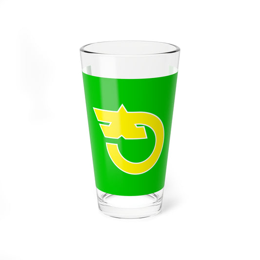 Flag of Ōgimi Okinawa (Japan) Pint Glass 16oz