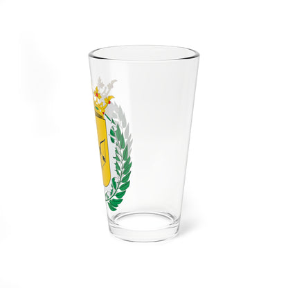 Escudo de Bollullos par del Condado (Spain) (Coat of Arms) Pint Glass 16oz
