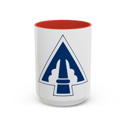 XXII Corps (U.S. Army) Accent Coffee Mug