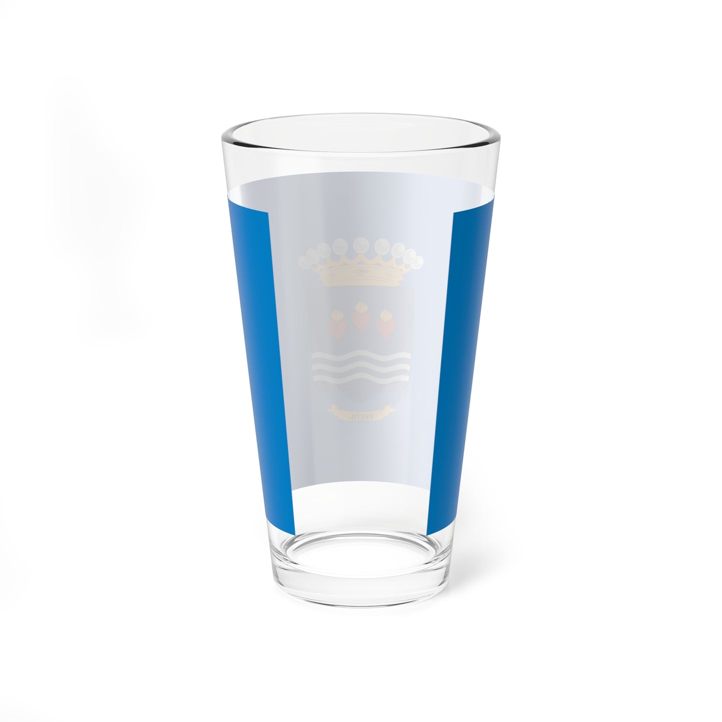 Flag of Pecol (Hungary) Pint Glass 16oz