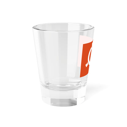 Flag of Fukushima Prefecture Japan - Shot Glass 1.5oz