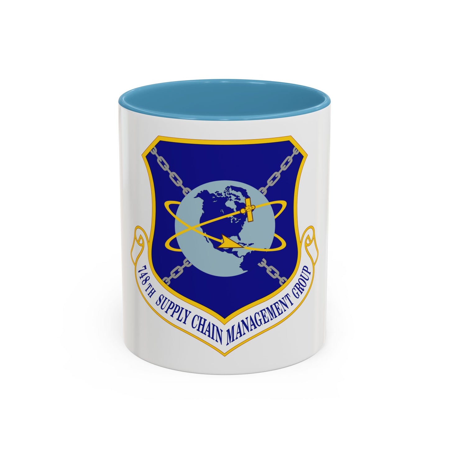 748 Supply Chain Management Group AFMC (U.S. Air Force) Accent Coffee Mug