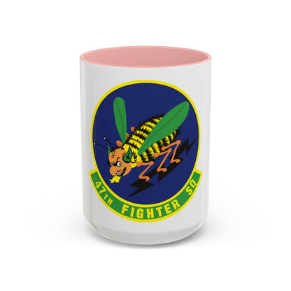 47th Fighter Squadron (U.S. Air Force) Accent Coffee Mug