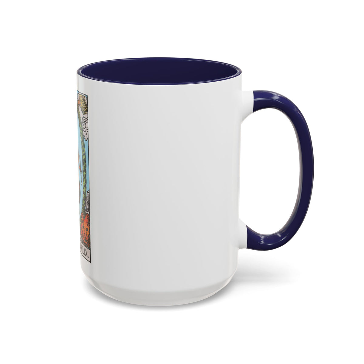 The World (Tarot Card) Accent Coffee Mug