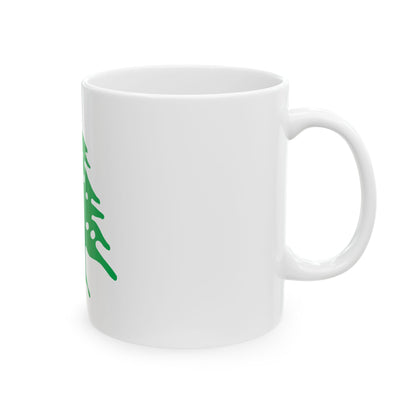 Arms of Lebanon - White Coffee Mug