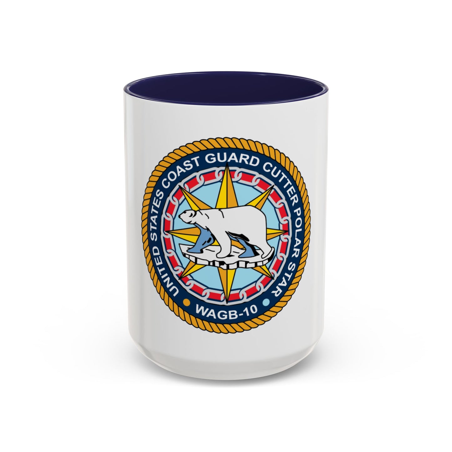 USCGC Polar Star WAGB 10 (U.S. Coast Guard) Accent Coffee Mug
