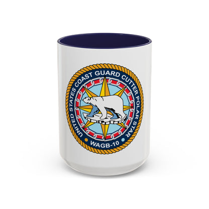 USCGC Polar Star WAGB 10 (U.S. Coast Guard) Accent Coffee Mug