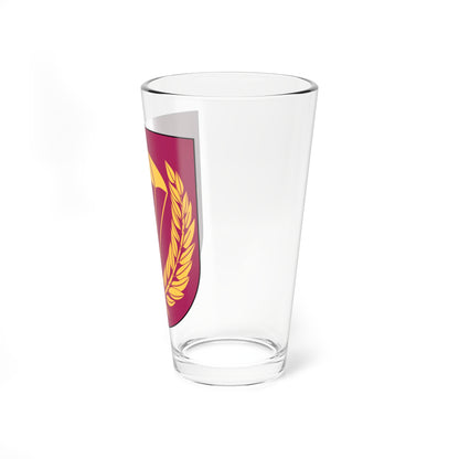 Livregementets husarer 323. fallskärmsjägarskvadronen vapen (Sweden) (Coat of Arms) Pint Glass 16oz