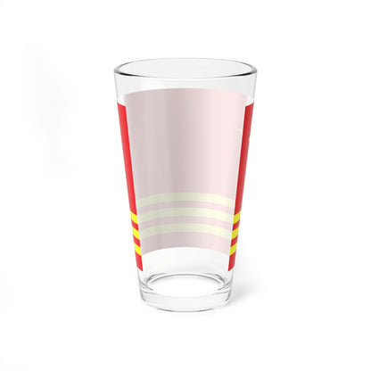 Proposal 3 for the PRC flag (China) Pint Glass 16oz