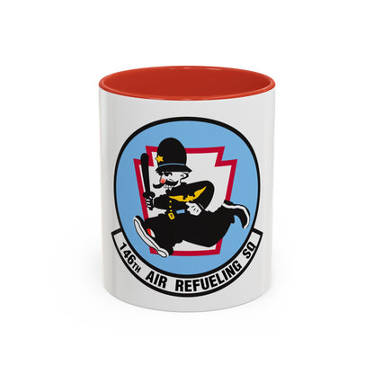 146 Air Refueling Squadron (U.S. Air Force) Accent Coffee Mug