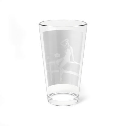 Joan Shawlee #17 (Vintage Female Icon) Pint Glass 16oz