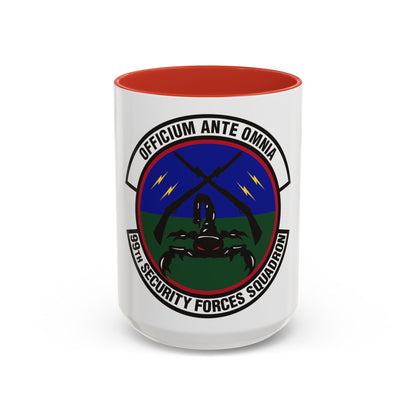 99th Security Forces Squadron (U.S. Air Force) Accent Coffee Mug